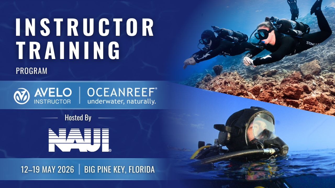 NAUI Presents: Avelo & OCEAN REEF Instructor Training Program